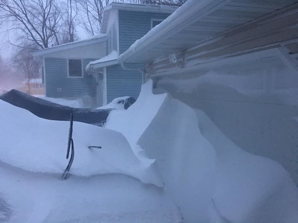 Snow drift